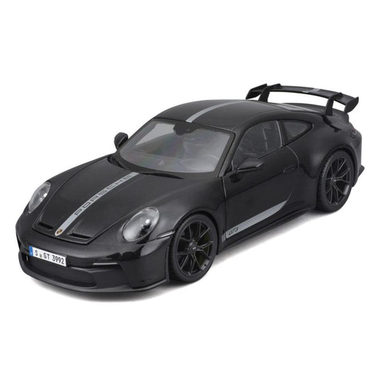 Modellauto Porsche 911 GT3 2022, schwarz, 1:18