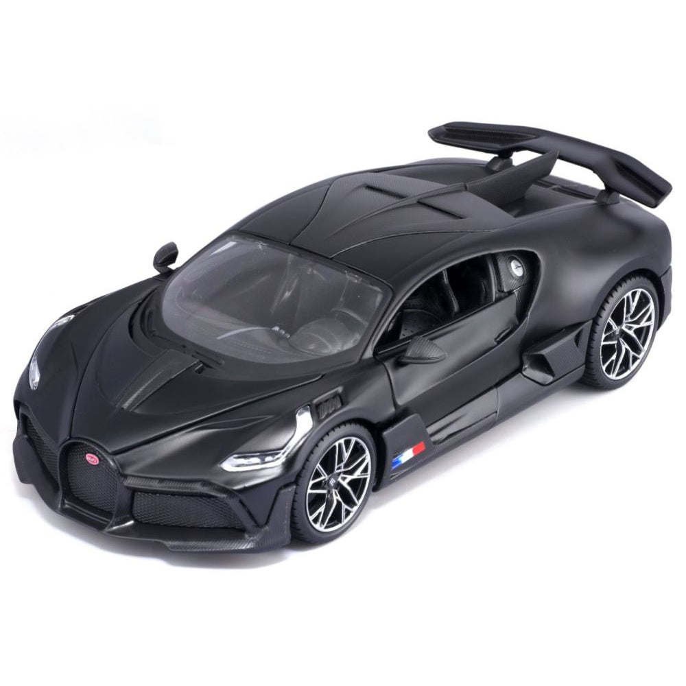 Modellauto Bugatti Divo, schwarz matt 1:24