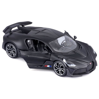 Modellauto Bugatti Divo, schwarz matt 1:24