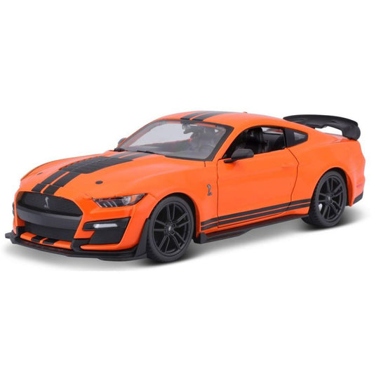 Modellauto Mustang Shelby GT500 2020, orange, 1:24