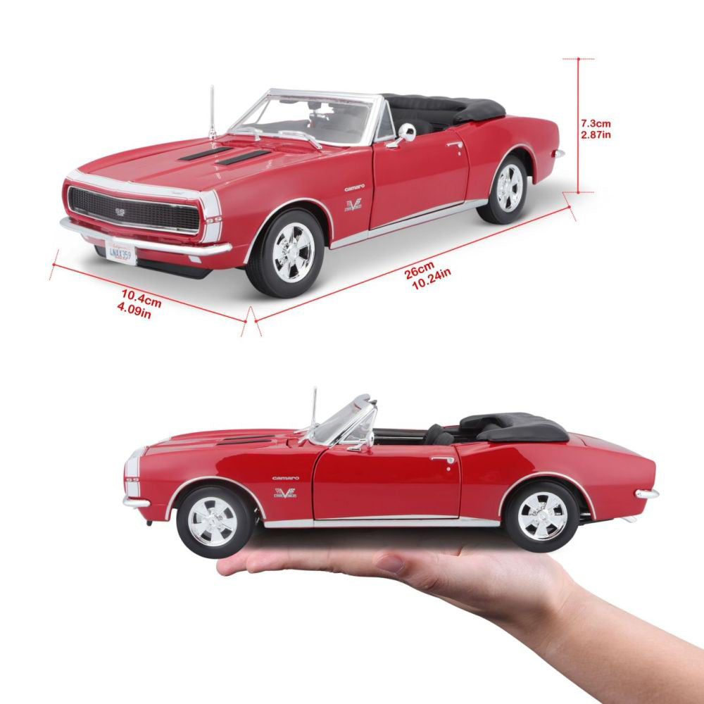 Modellauto Chevrolet Camaro 1968 SS 396 convertible, 1:18