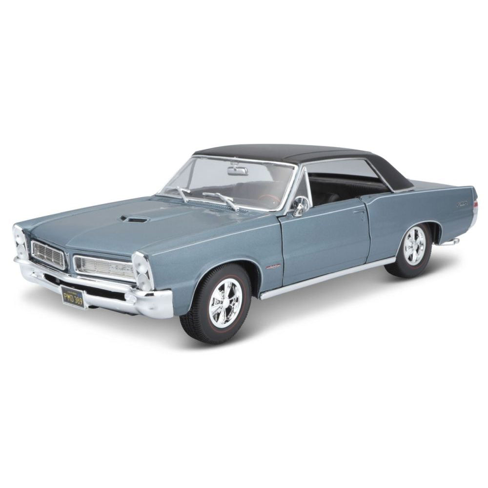 Modellauto Pontiac GTO Hurst Edition 1965, blau, 1:18