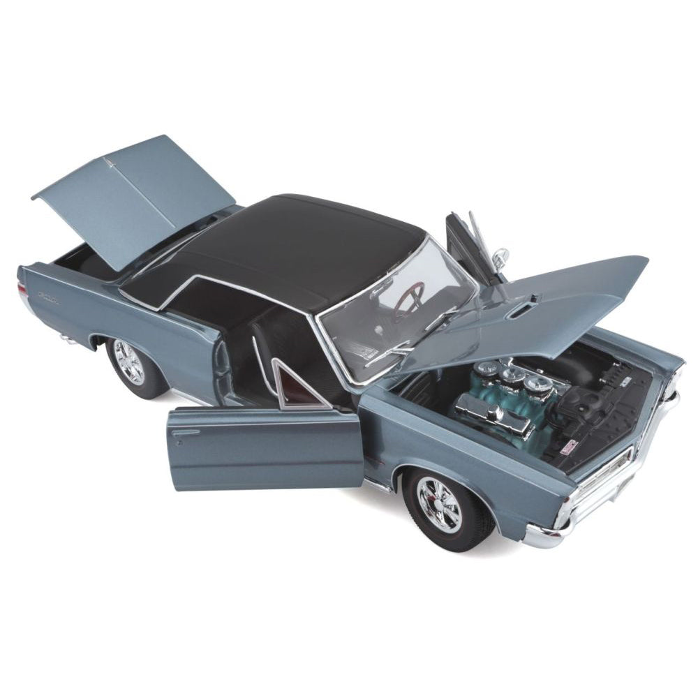 Modellauto Pontiac GTO Hurst Edition 1965, blau, 1:18