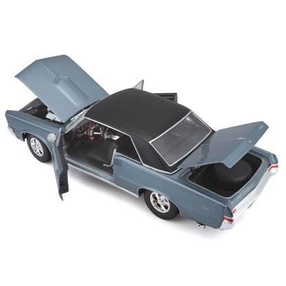 Modellauto Pontiac GTO Hurst Edition 1965, blau, 1:18