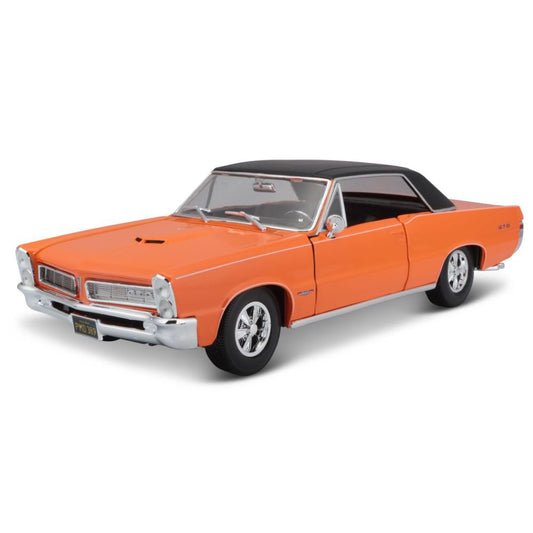 Modellauto Pontiac GTO Hurst Edition 1965, orange, 1:18