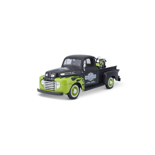 Modellauto Ford F-1 Pick-Up 1948 Harley Davison Design, 1:24