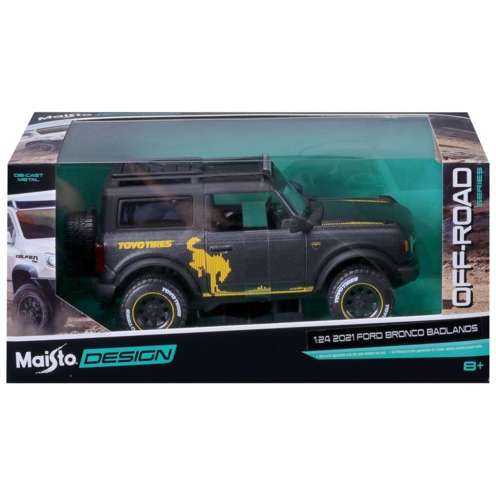 Modellauto Ford Bronco Badlands 2021, 1:24