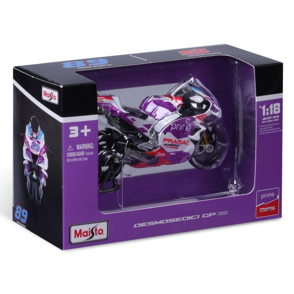 Motorrad Modell Moto GP Motorrad #5 Zarco 2022, 1:18