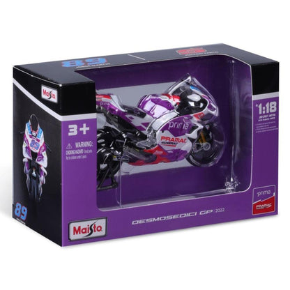 Motorrad Modell Moto GP Motorrad #5 Zarco 2022, 1:18