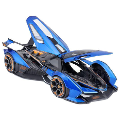 Modellauto Lamborghini V12 Vision Gran Tourismo, blau, 1:18