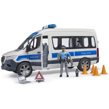 Bruder Mercedes Benz Sprinter Polizei Einsatzfahrzeug mit Light & Sound Modul