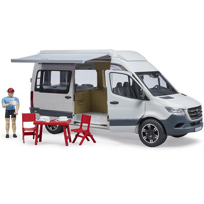 Bruder Mercedes Benz Sprinter Camper mit Fahrer