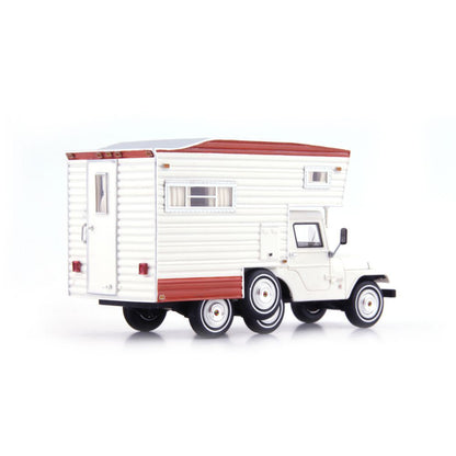 Modellauto Jeep CJ5 Universal Camper, Baujahr 1969, 1:43