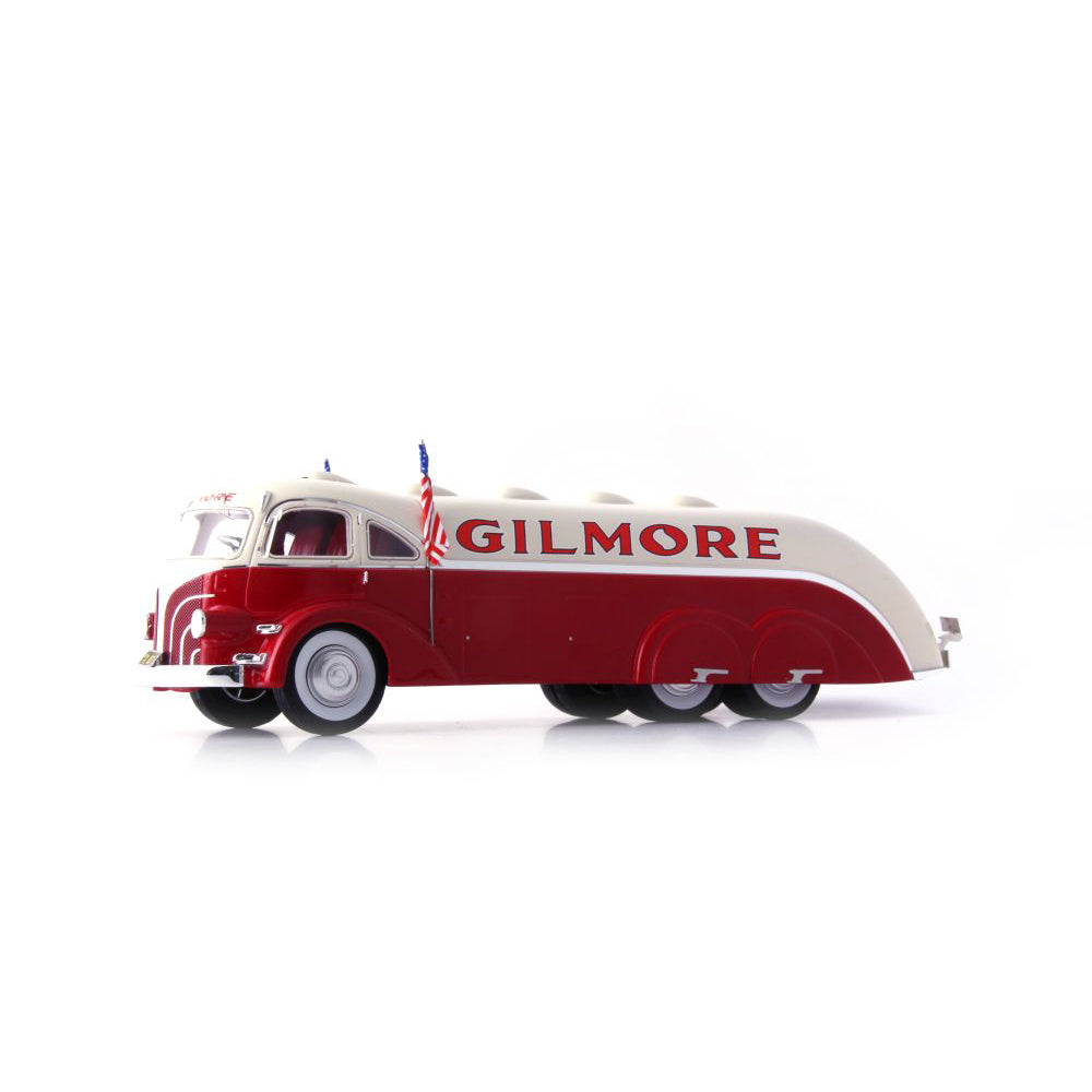 Modellauto White Gilmore Streamline Tank T, Baujahr 1935, 1:43