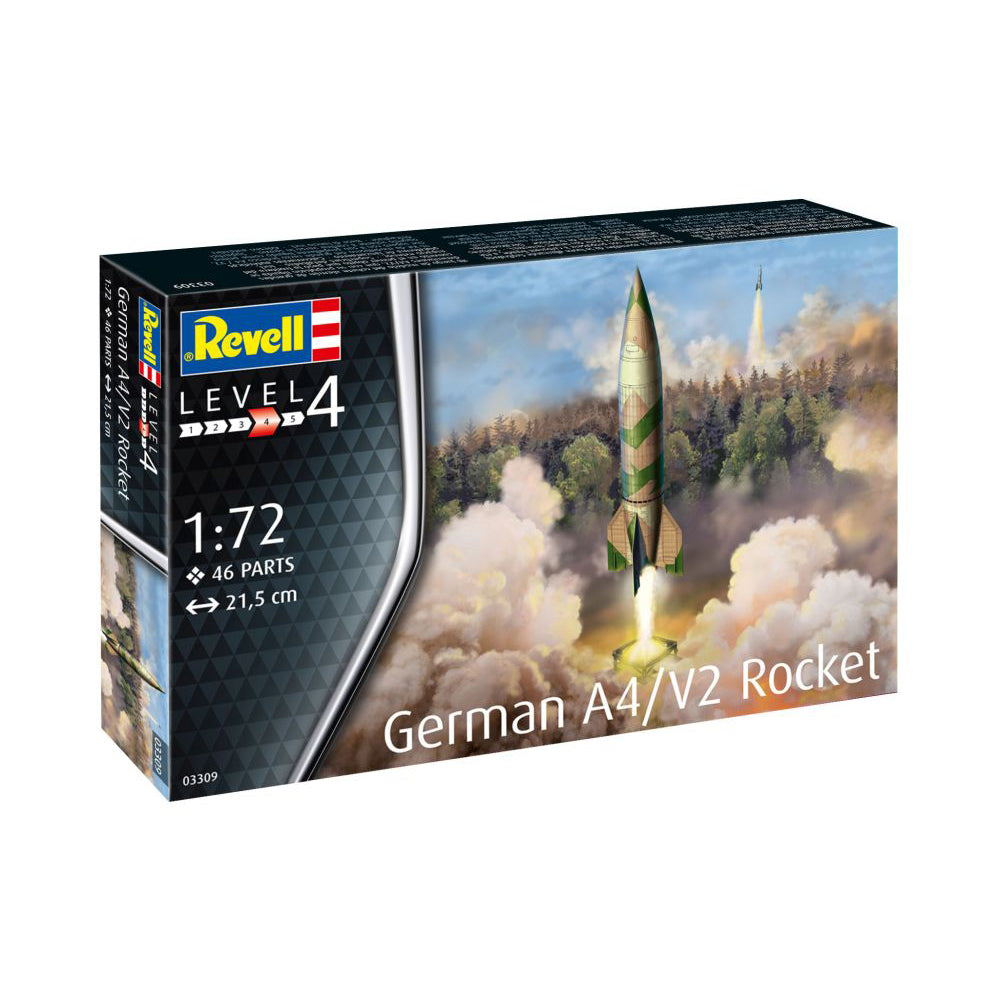 Militär Bausatz German A4/V2 Rocket, 1:72