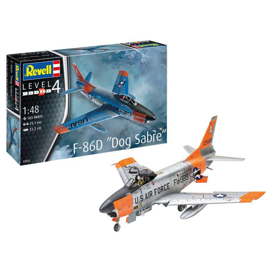 Militär Bausatz F-86D Dog Sabre, 1:48