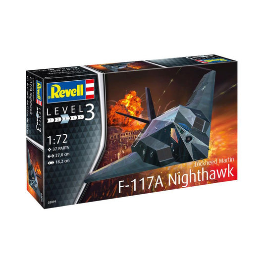 Militär Bausatz F-117 Stealth Fighter, 1:72