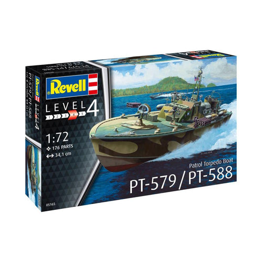 Militär Bausatz Patrol Torpedo Boat PT-588/PT-579 (late), 1:72