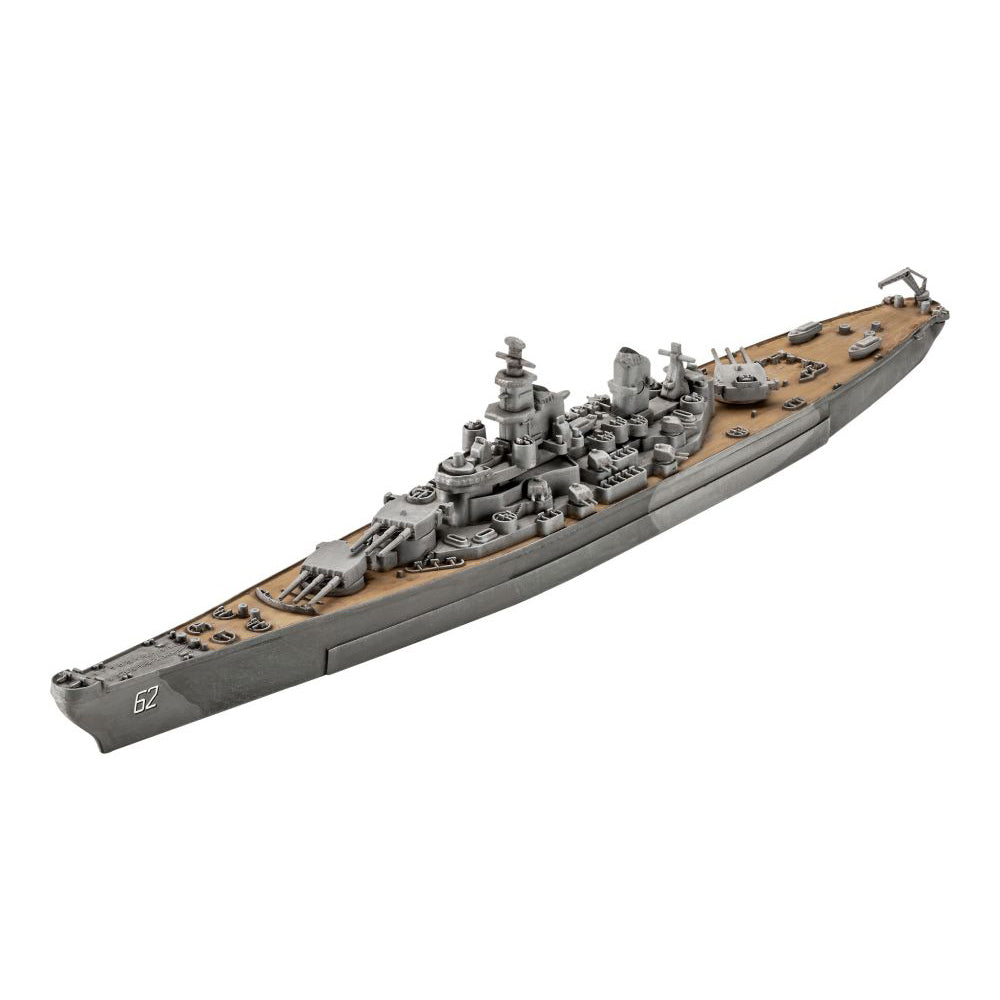 Militär Bausatz USS New Jersey, 1:1200