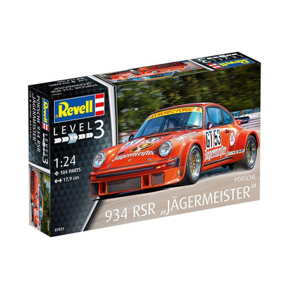 Modellauto Bausatz Porsche 934 RSR Jägermeister, 1:24