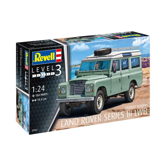 Modellauto Bausatz Land Rover Series III, 1:24