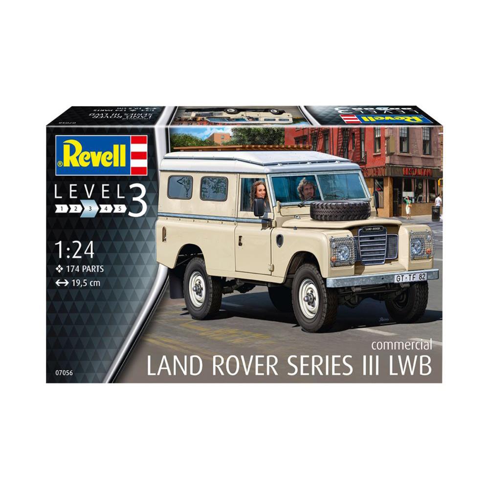 Modellauto Bausatz Land Rover Series III LWB, 1:24