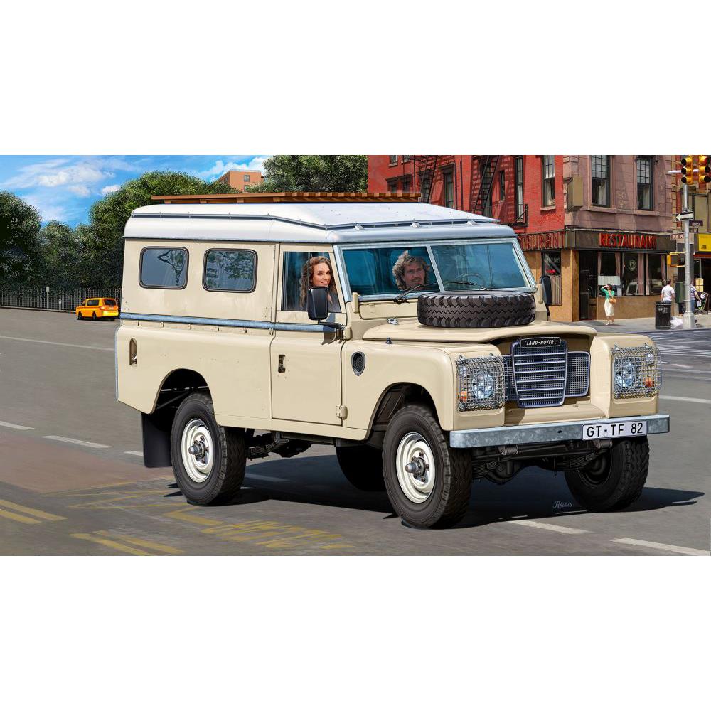 Modellauto Bausatz Land Rover Series III LWB, 1:24