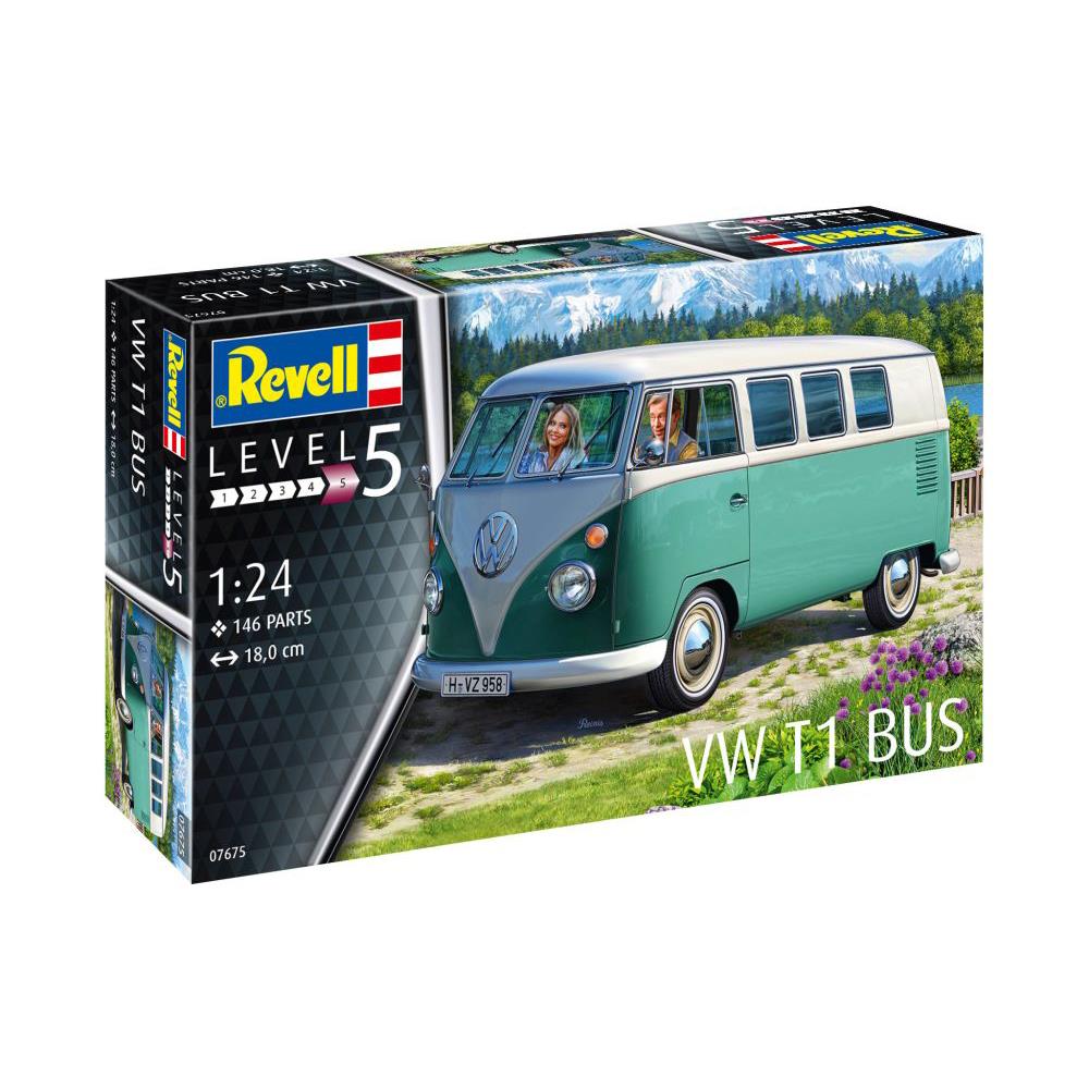 Modellauto Bausatz Volkswagen T1 Bus, 1:24