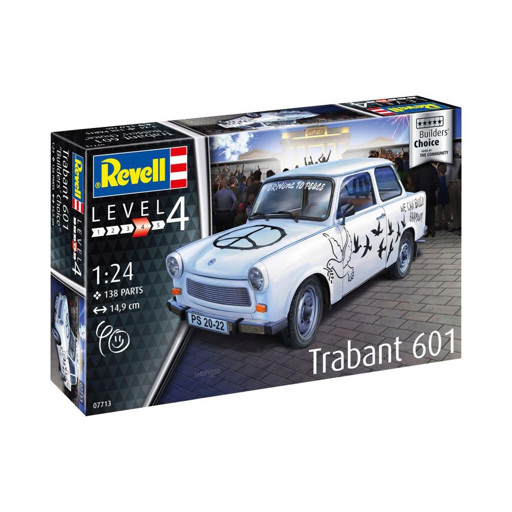 Modellauto Bausatz Trabant 601S Builder's Choice, 1:24