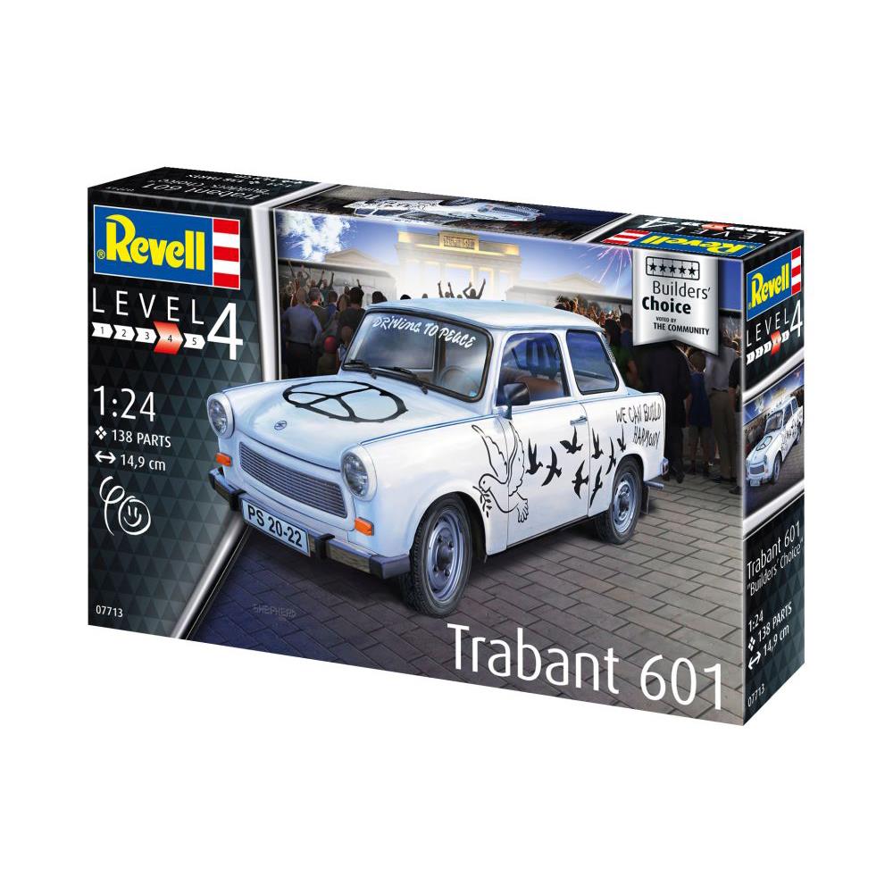 Modellauto Bausatz Trabant 601S Builder's Choice, 1:24