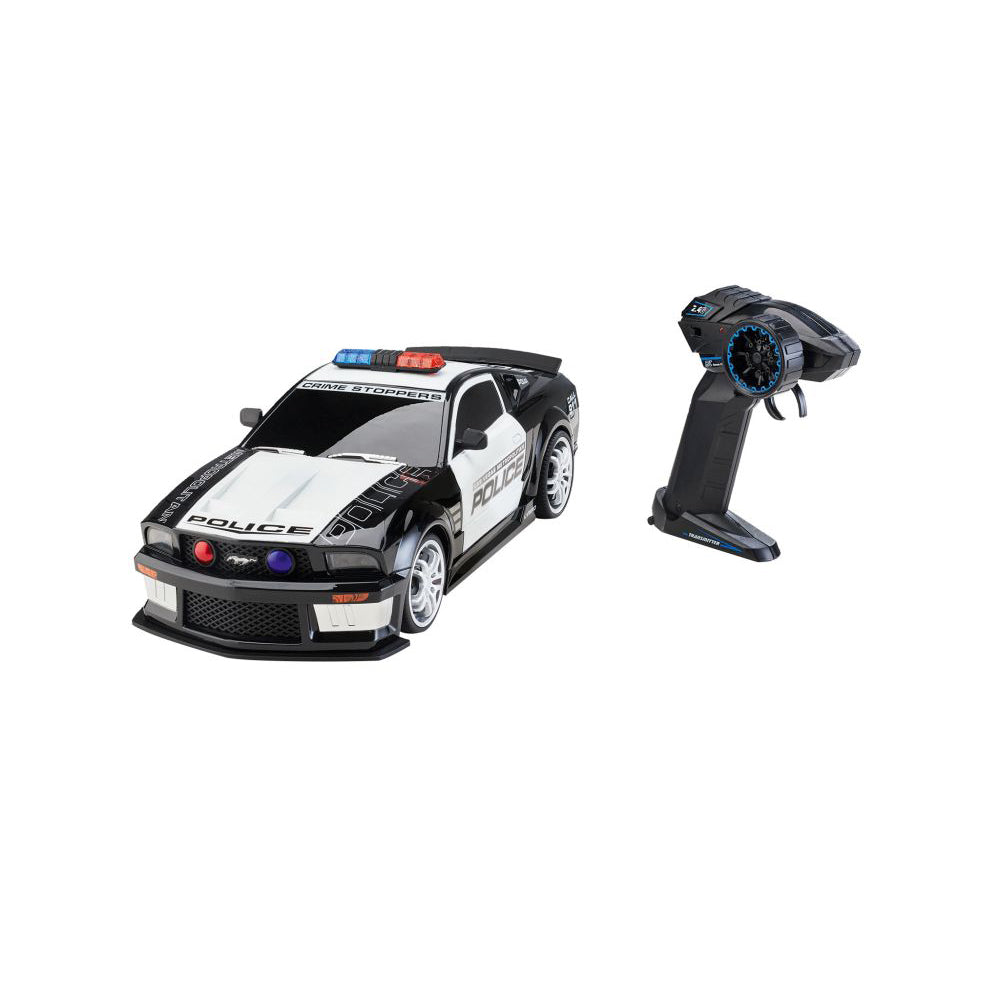 RC Auto Car Ford Mustang US Police, 1:12