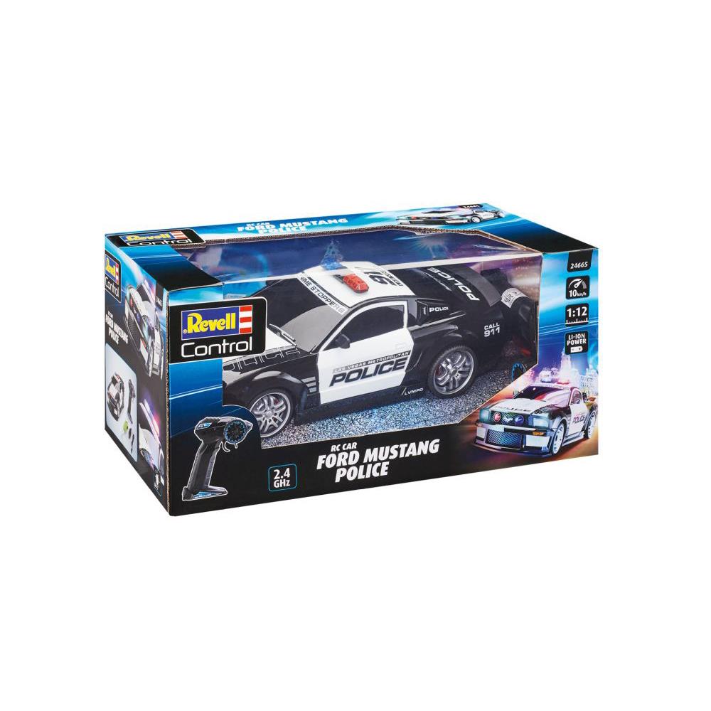 RC Auto Car Ford Mustang US Police, 1:12