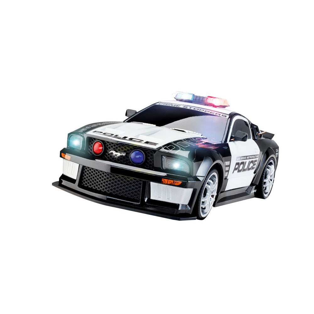 RC Auto Car Ford Mustang US Police, 1:12