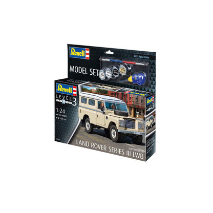 Modellauto Bausatz-Set Land Rover Series III LWB (commercial), 1:24