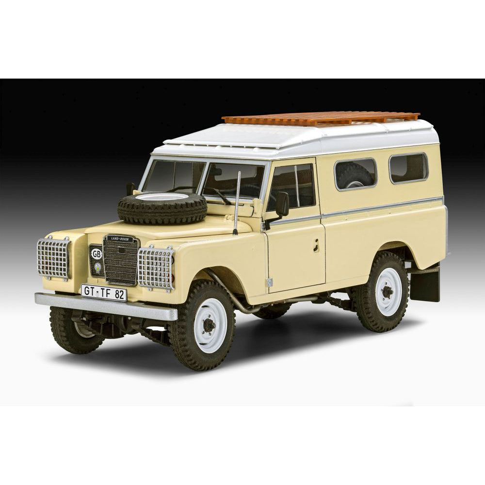 Modellauto Bausatz-Set Land Rover Series III LWB (commercial), 1:24