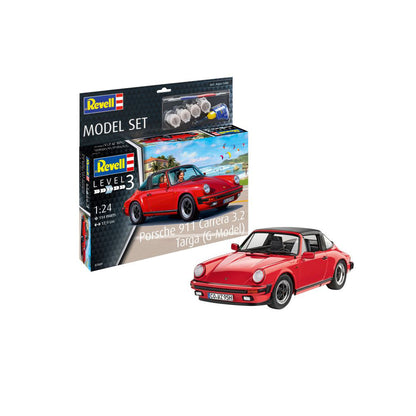 Modellauto Bausatz-Set Porsche 911 Carrera 3.2 Targa (G-Model), 1:24