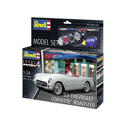 Modellauto Bausatz-Set 1953 Corvette Roadster, 1:24