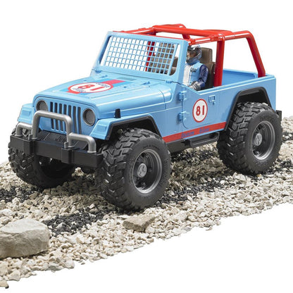 Spielzeugauto Jeep Cross Country Racer, blau, 1:16