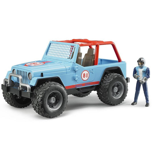 Spielzeugauto Jeep Cross Country Racer, blau, 1:16